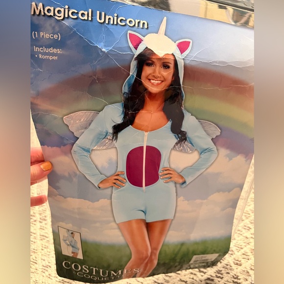Magical Unicorn (Pegasus) Onesie romper - Picture 1 of 10